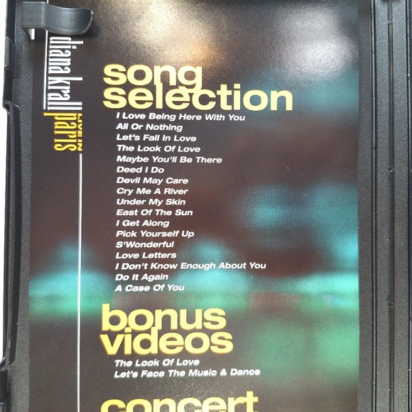 Diana Krall Live Concert DVD Collection Lot of 2 - Picture 3 of 10